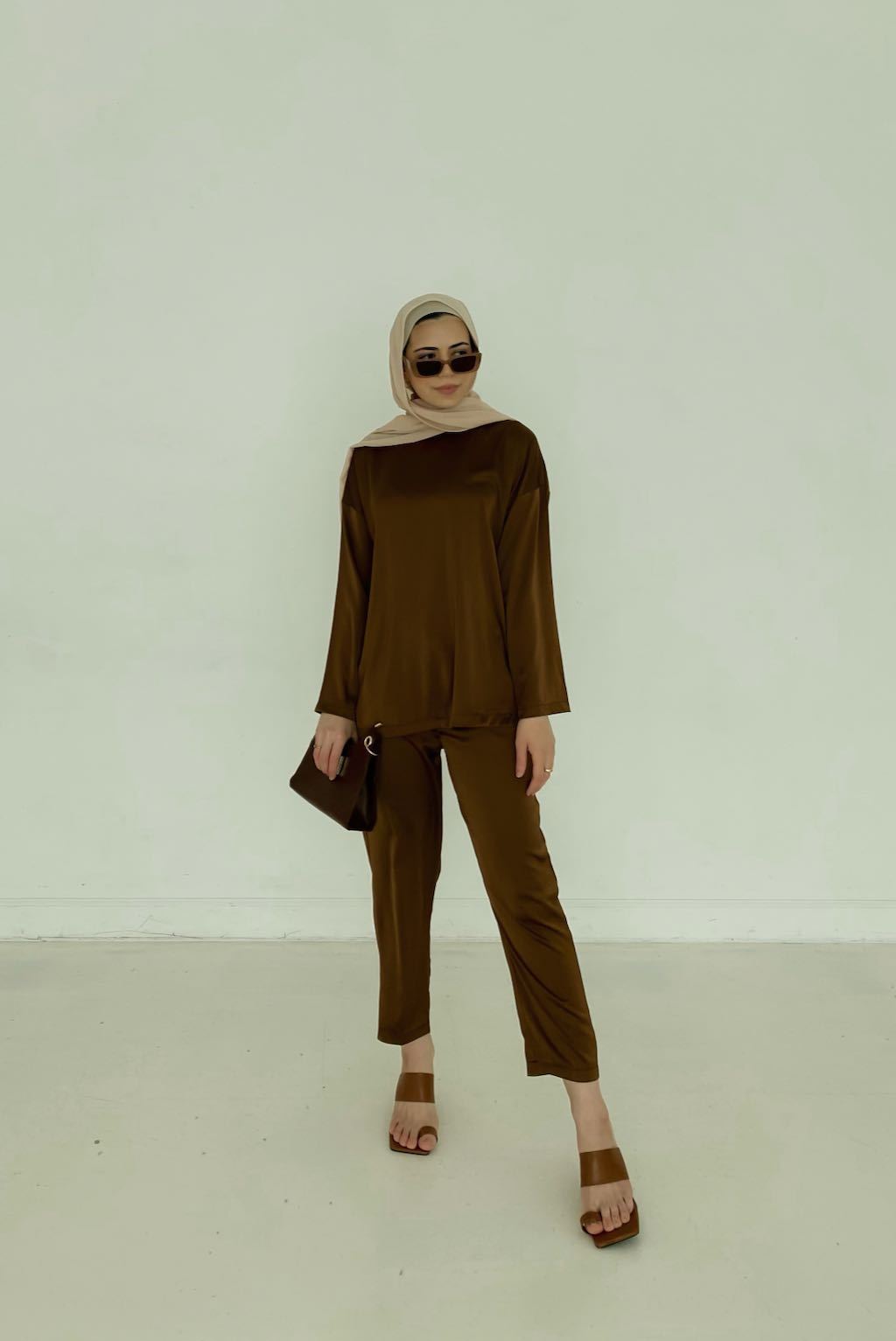 Zara Top - Coffee Bean